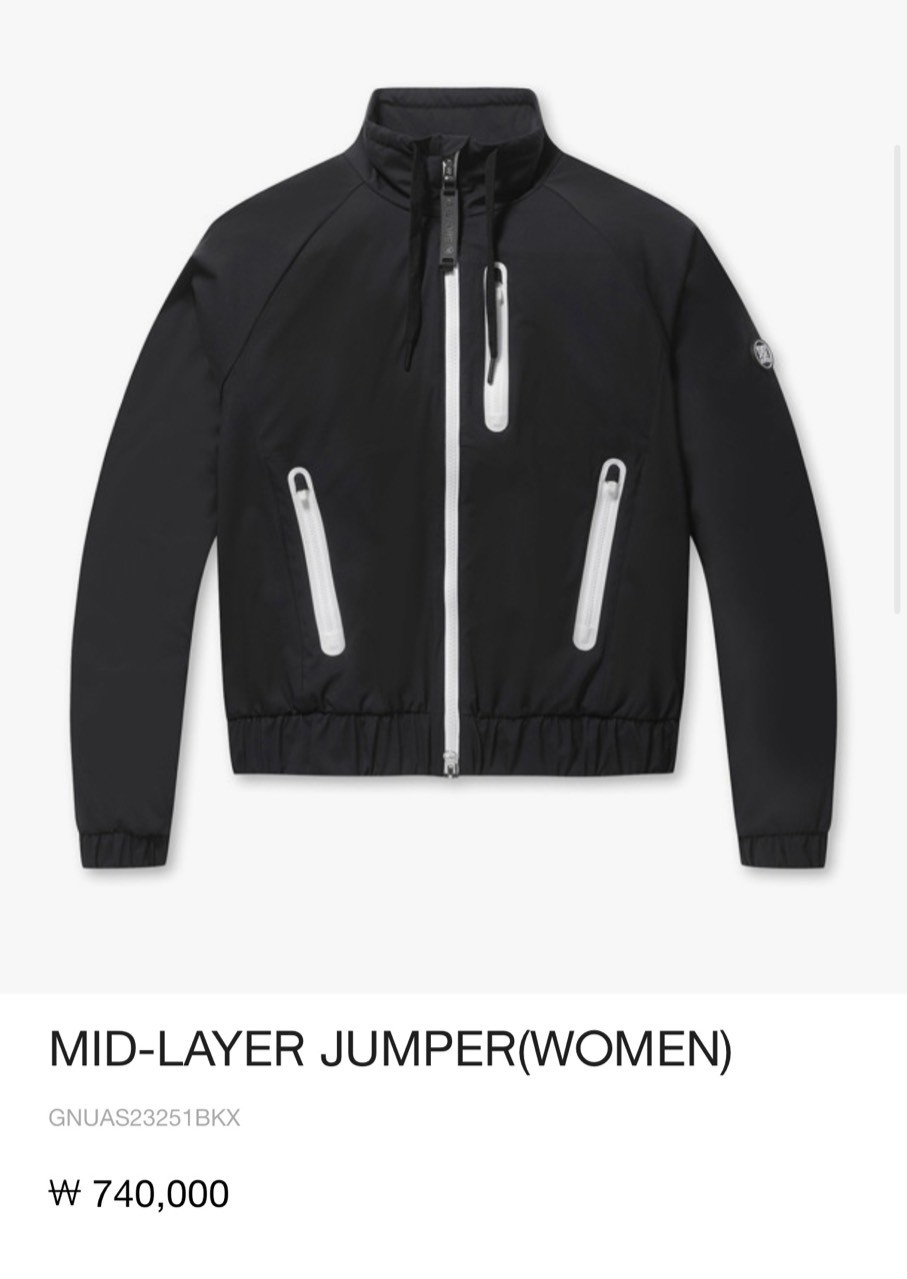 지포* [ G / F ] 정로스급 제품 MID-LAYER JUMPER(WOMEN)