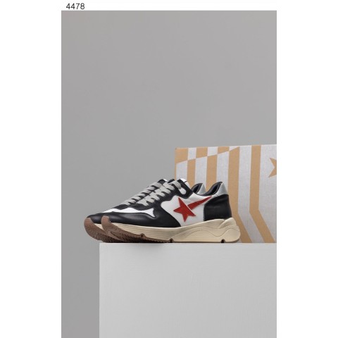 골든구스 [GOLDEN GOOSE] 수입프리미엄급 런닝솔 레드 레더스타 스니커즈