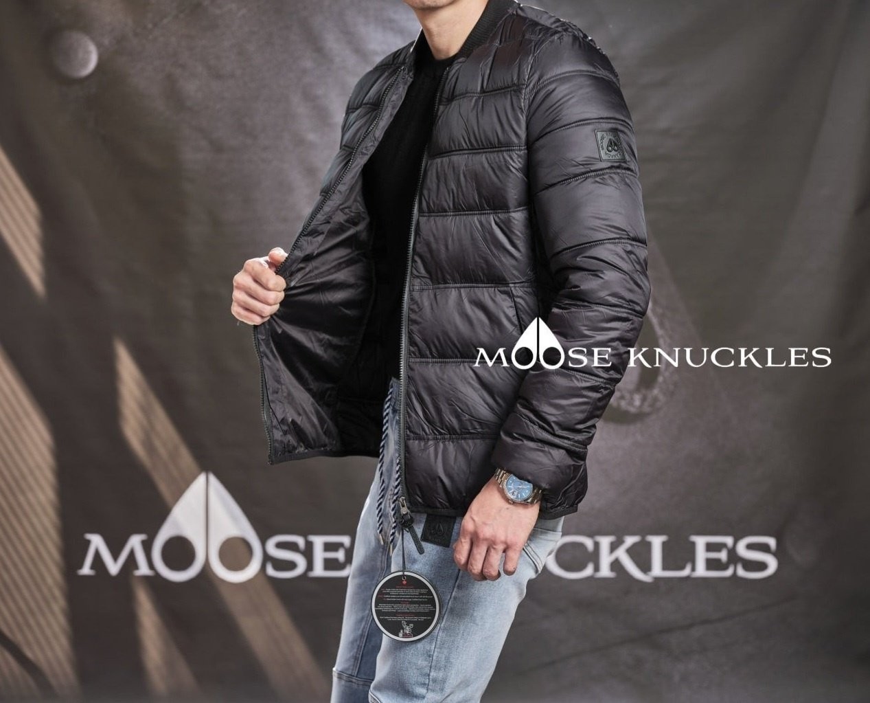 직수입 윈드브레이커 MOOSE KNUCKLES