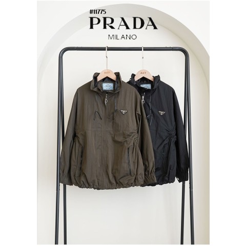 [PRADA] 프라다 여성 스트링 윈드브레이커 자켓