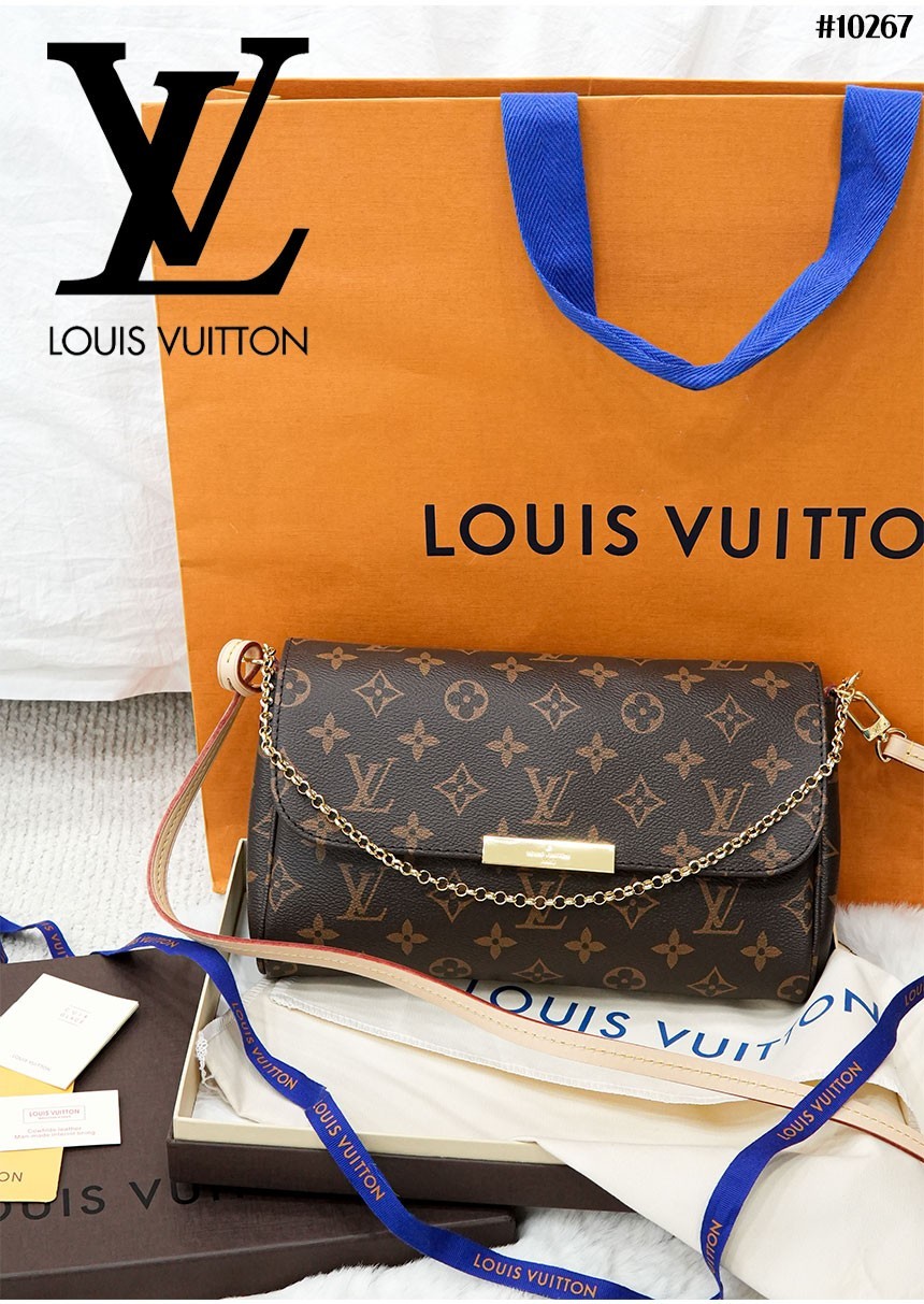 [Louis Vuitton] 루이비통 모노그램 페이보릿 MM 체인숄더백