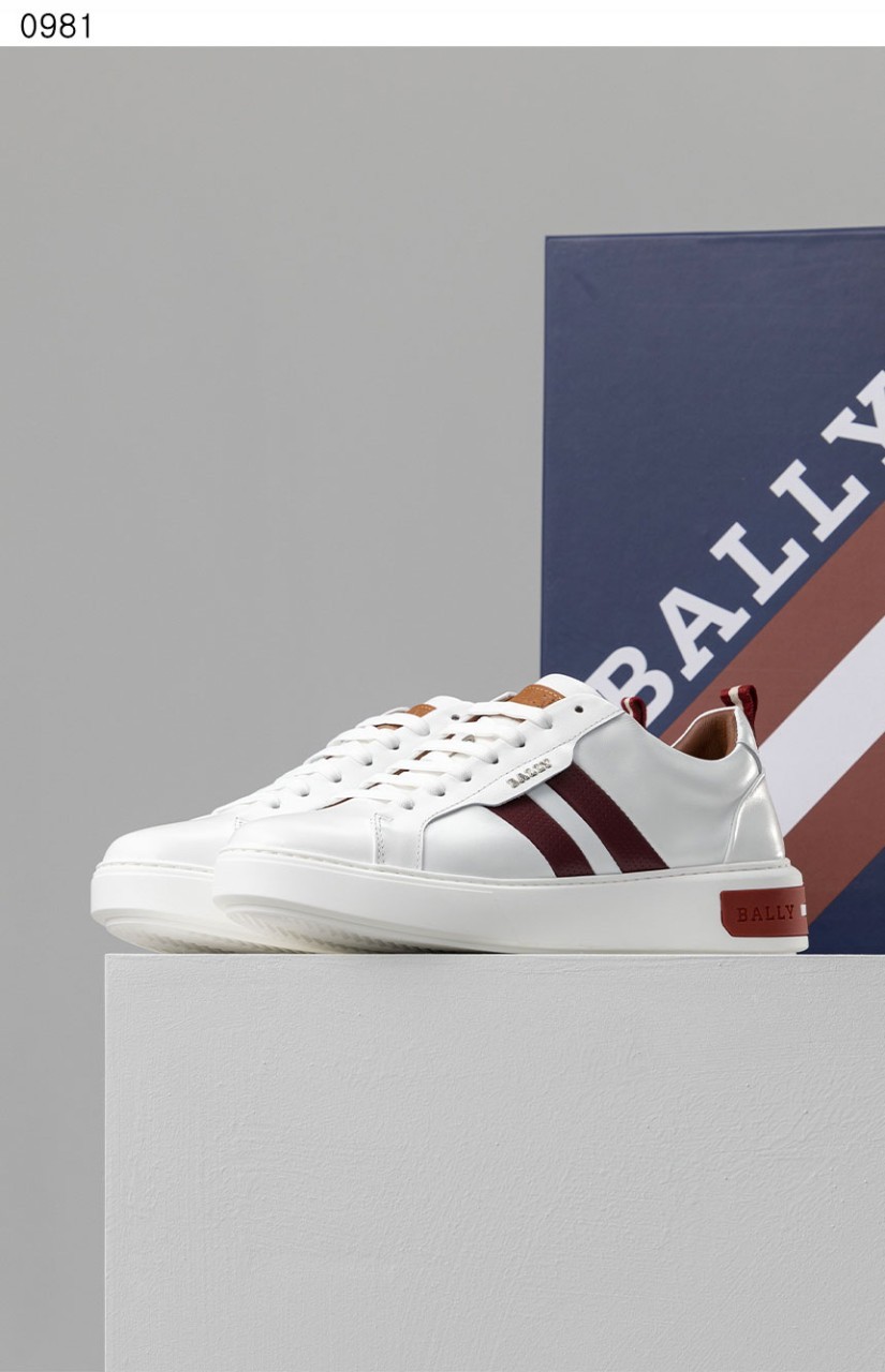 BALLY] 수입프리미엄급 스니커즈 로고 logo plaque sneakers