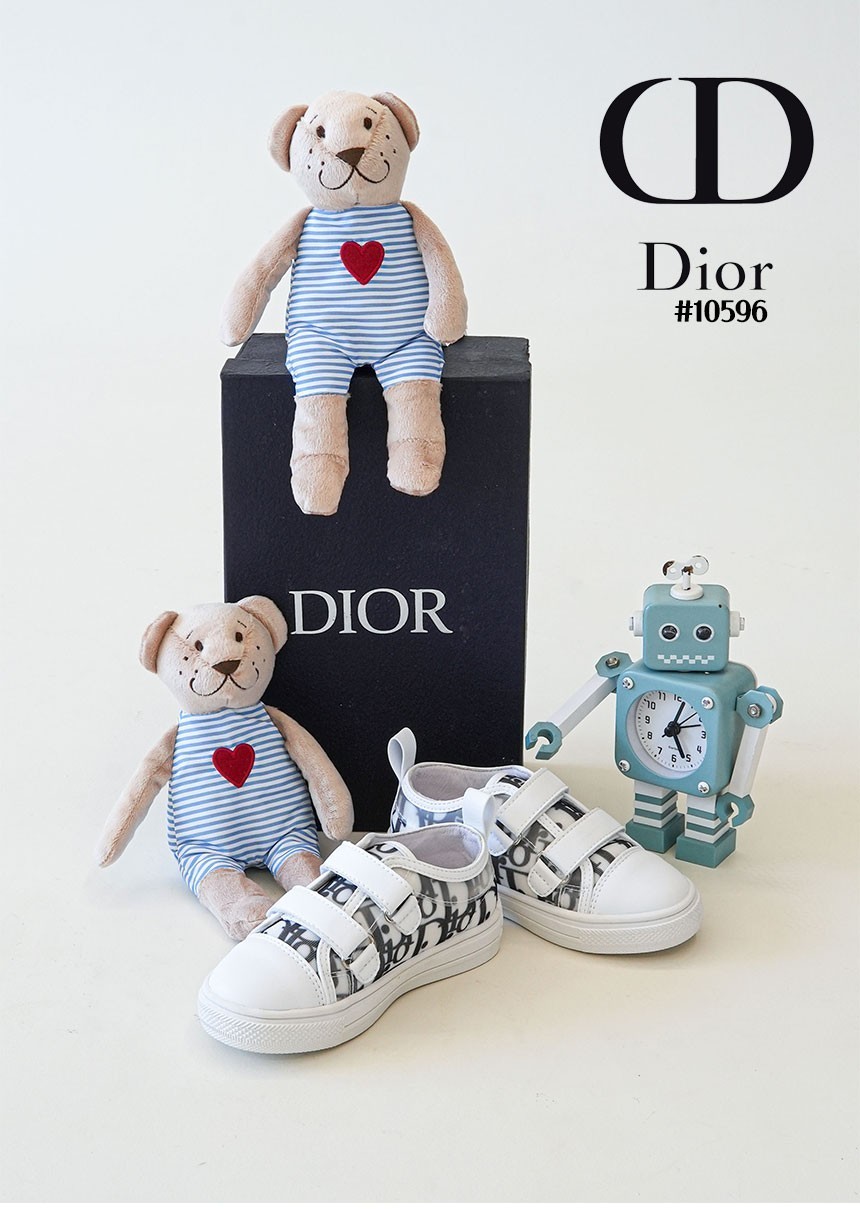 [DIOR] 디올 오블리크 옴므 테크니컬 벨크로 키즈 스니커즈