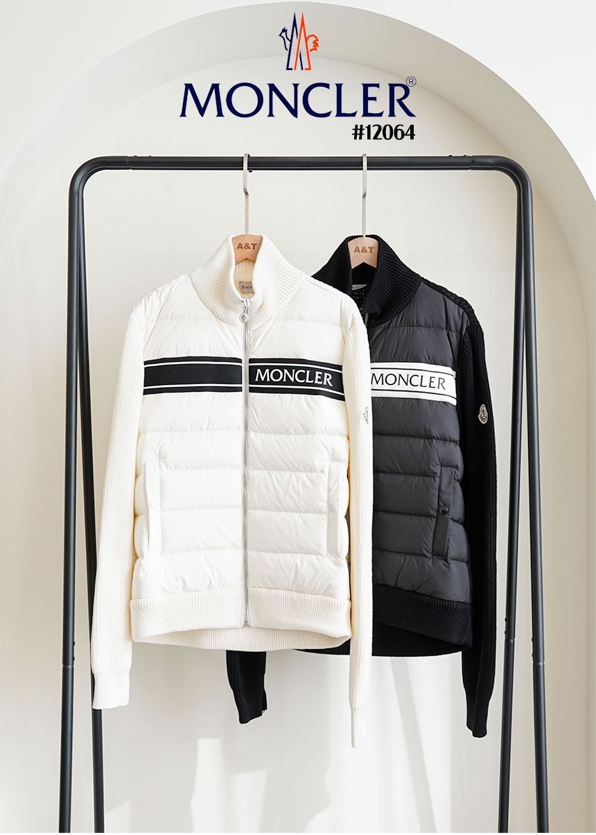 [MONCLER] 몽클레어 여성 TRICOT 패디드 니트 패딩자켓