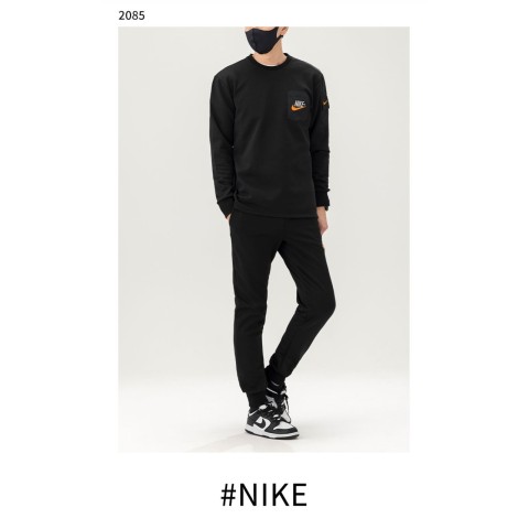 [Nike] 나이키 아플리케 포켓 트레이닝 기모 조거 셋