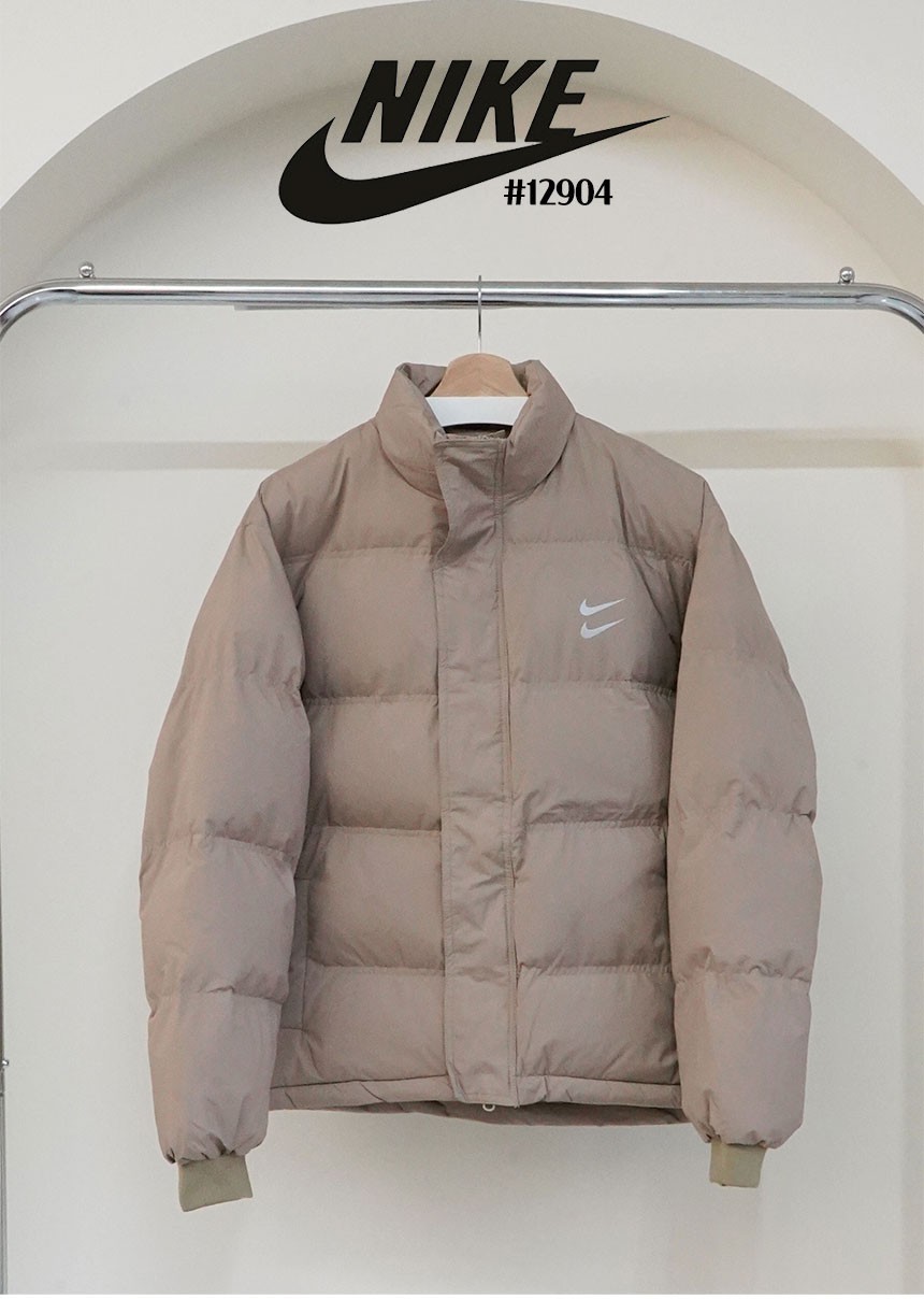 [NIKE] 나이키 남성 더블 스우시 쇼트 푸퍼 다운 점퍼