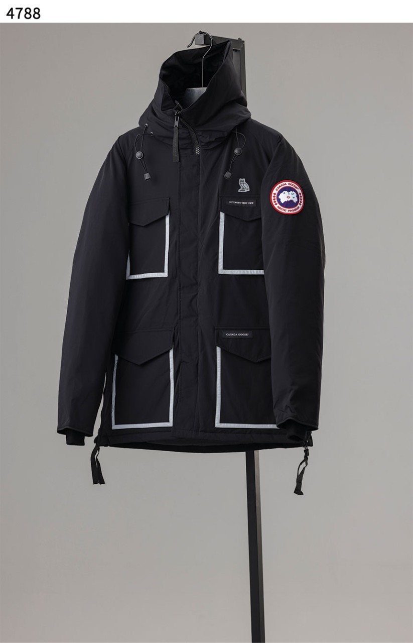 [Canada Goose] 수입고급 캐나다구스 x ovo 콜라보 덕다운 패딩