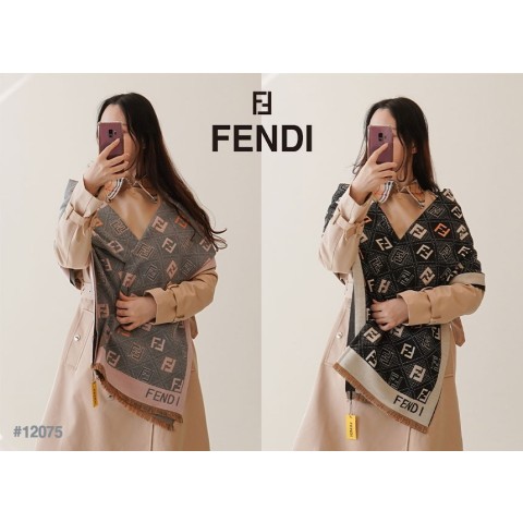 [FENDI] 팬디 FF 다이아몬드 울 머플러