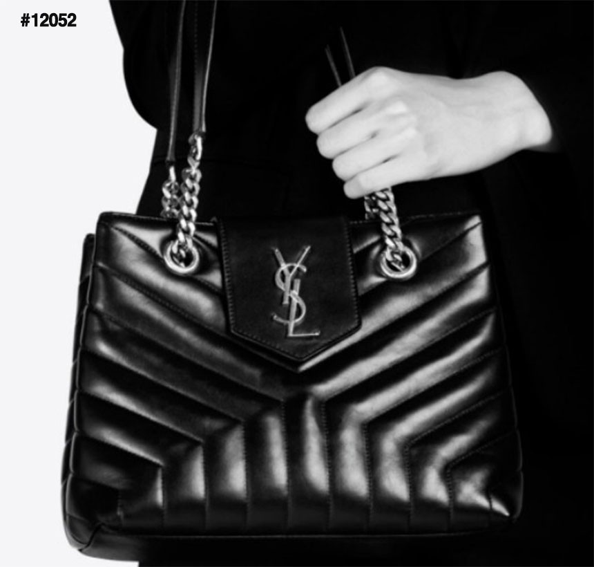 [SAINT LAURENT] 생로랑 Y LOULOU 룰루 모노그램 체인 숄더백