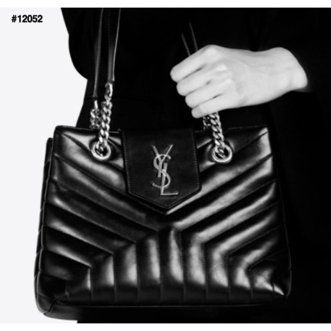 [SAINT LAURENT] 생로랑 Y LOULOU 룰루 모노그램 체인 숄더백