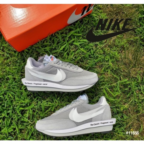 [NIKE] 나이키X사카이 프라그먼트 LD와플 라이트 그레이