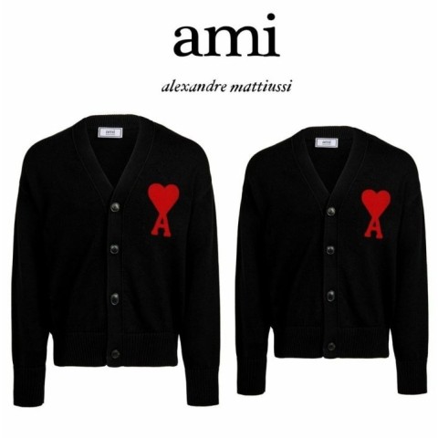 2023 F/W AMI de Coeur oversized cardigan