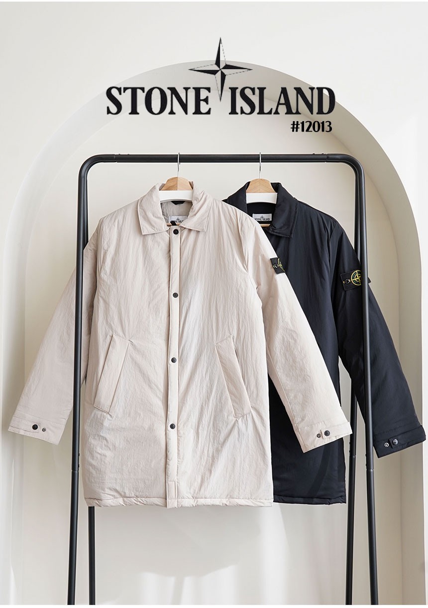 [STONE ISLAND] 스톤아일랜드 남성 하프 다운 코트