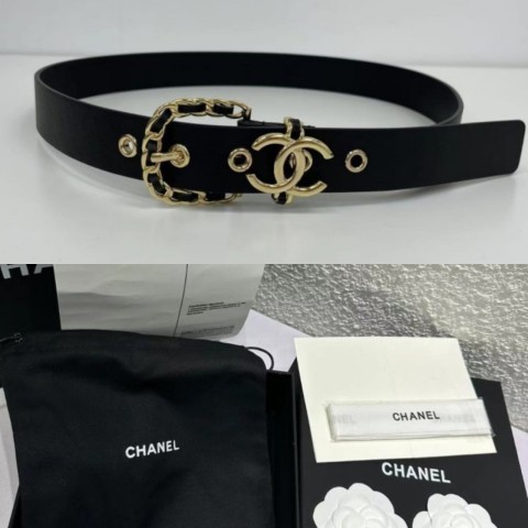 CHANEL 금장 버클