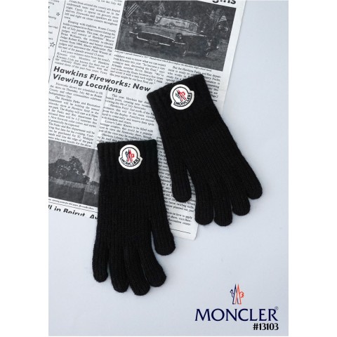 [MONCLER] 몽클레어 남여공용 엑스트라 파인 울 트리콧 장갑