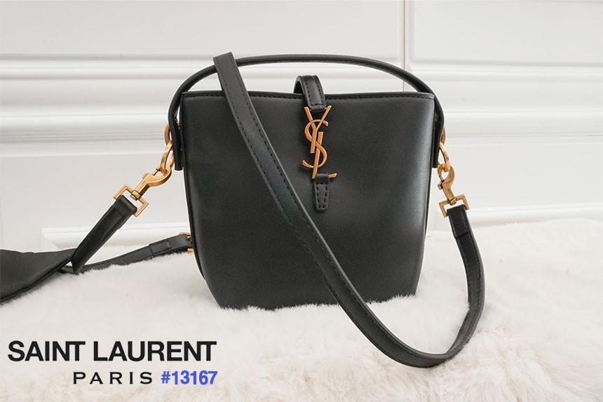 [SAINT LAURENT] 생로랑 LE 37 버킷 백 미니