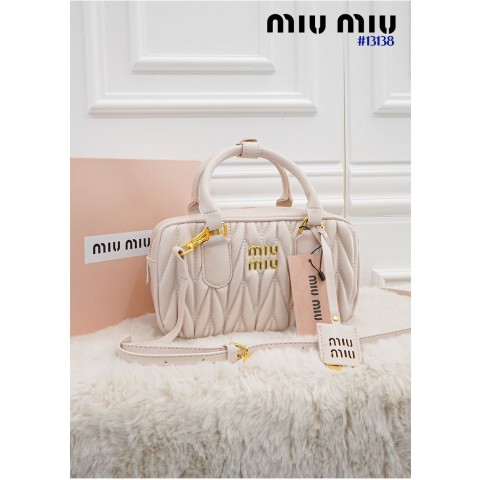 [MIUMIU] 미우미우 아르카디 마테라쎄 나파 레더 백