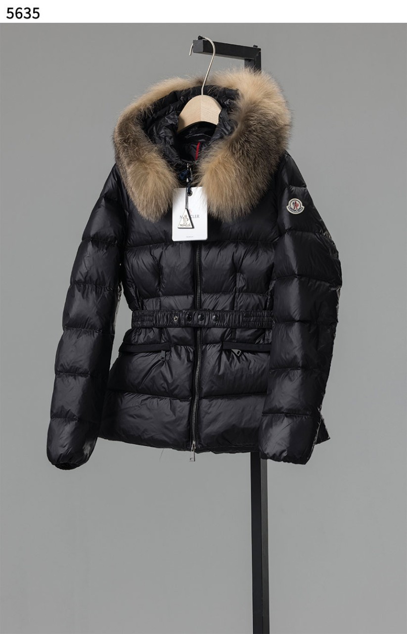 [MONCLER] 수입고급 보에드 폭스퍼 덕 다운 패딩