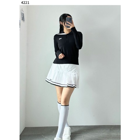 [PXG] 수입고급 WOMENS WIDE COLLAR SWEATER