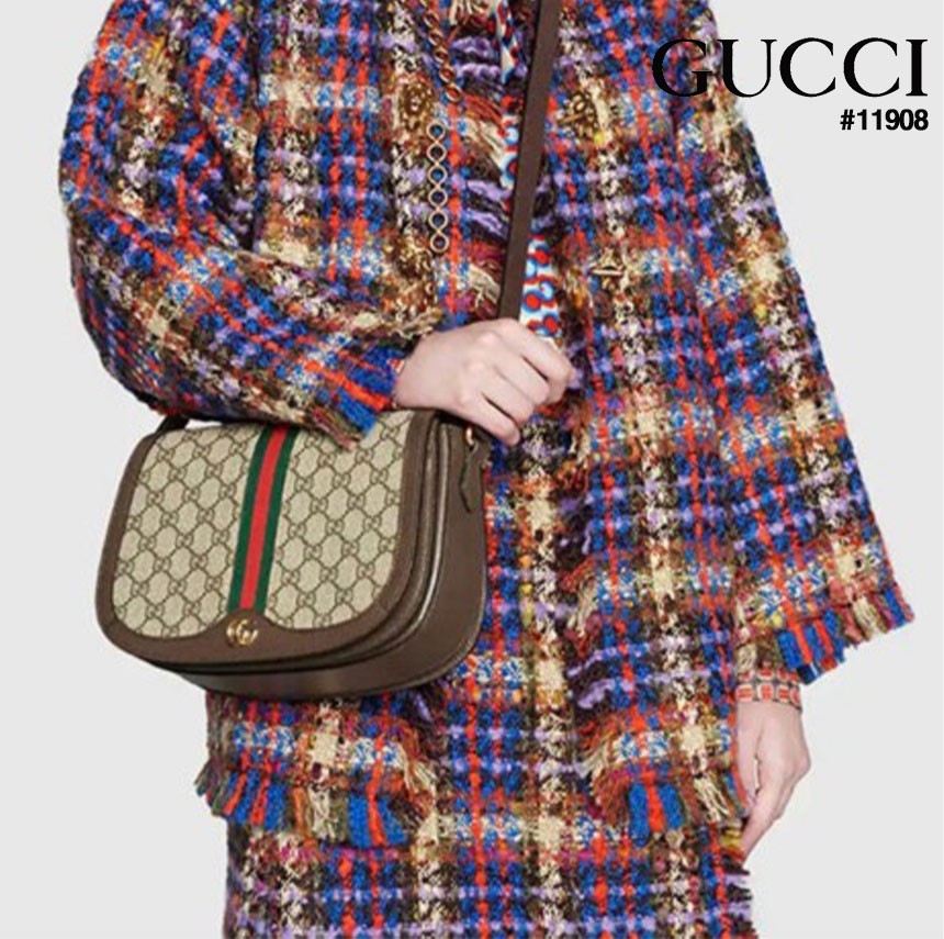 [GUCCI] 구찌 오피디아 GG 스몰 숄더 풀코백