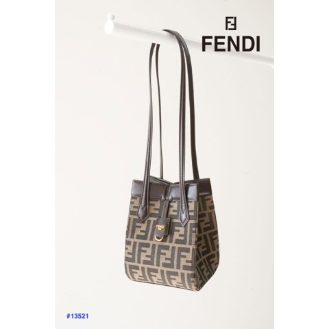 [FENDI] 팬디 오리가미 미니 자가드 미니백