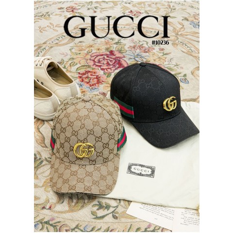 [GUCCI] 구찌 웹(Web) 오리지널 GG 캔버스 남여공용 볼캡