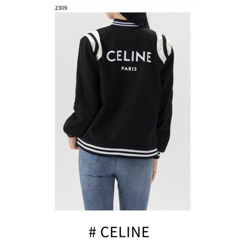 [CELINE] 수입고급 셀린드 테디 울 오버 스타디움 야구 점퍼