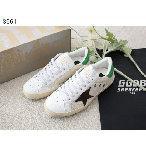 [GOLDEN GOOSE] 수입 고급 그레이스타 라이트실버 메쉬 슈퍼스타