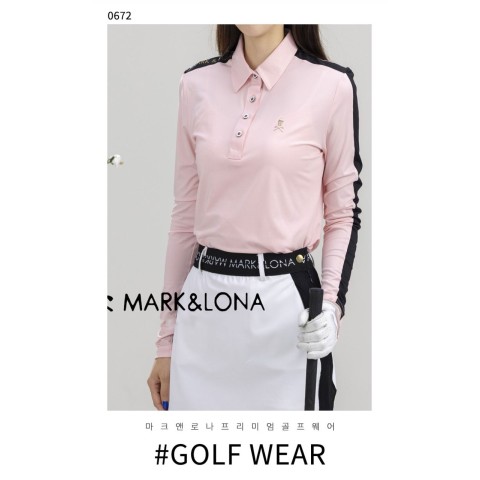 마크앤로나 [MARK & LONA] 수입프리미엄라인 line stewart golf 여성용 티셔츠