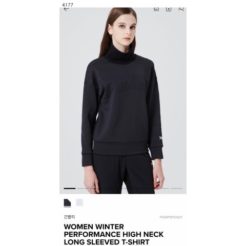 [PXG] 수입프리미엄라인 PERFORMANCE HIGH NECK LONG SLEEVED T-SHIRT 정품급