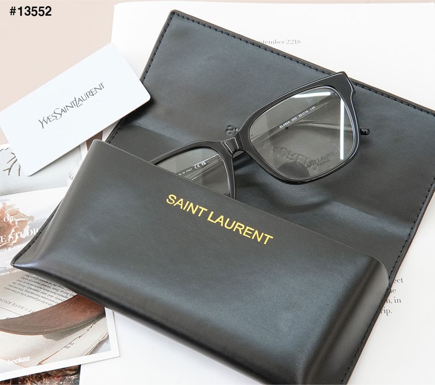 [ SAINT LAURENT ] 생로랑 YSL 아세테이트 프레임 안경