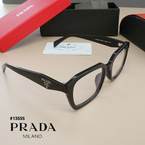 [PRADA] 프라다 스퀘어 아세테이트 프레임 안경