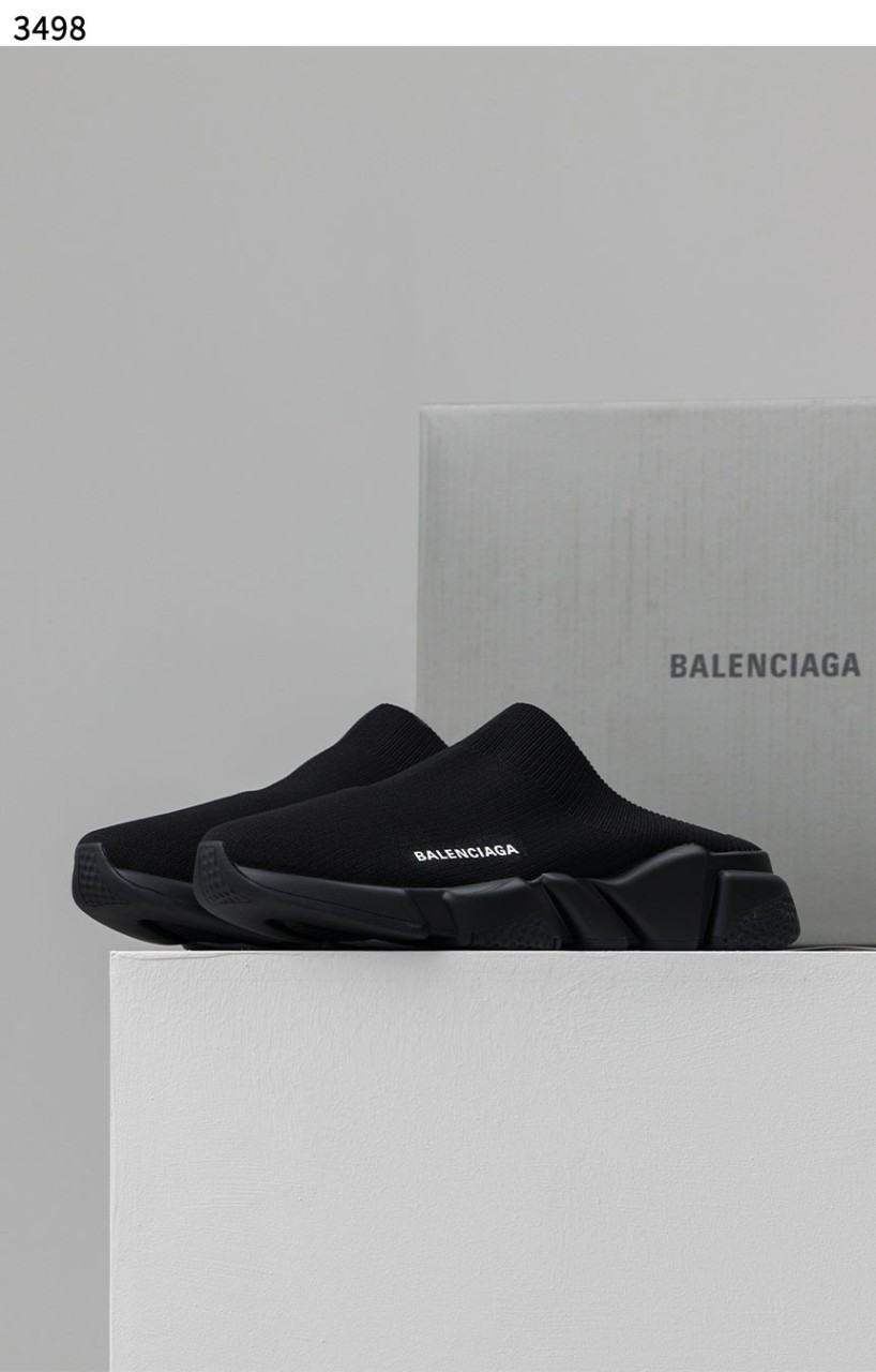 [BALENCIAGA] 수입고급 SPEED 니트 뮬 스니커즈