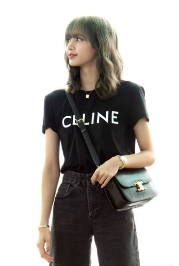 셀린느 [ celine ] 시그니처로고 코튼 라운드