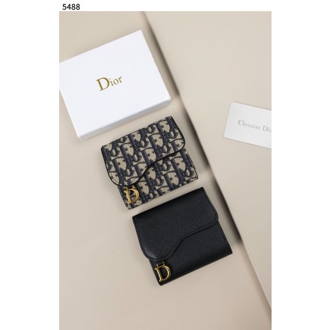 [Christian Dior] 수입프리미엄급 SADDLE LOTUS 지갑