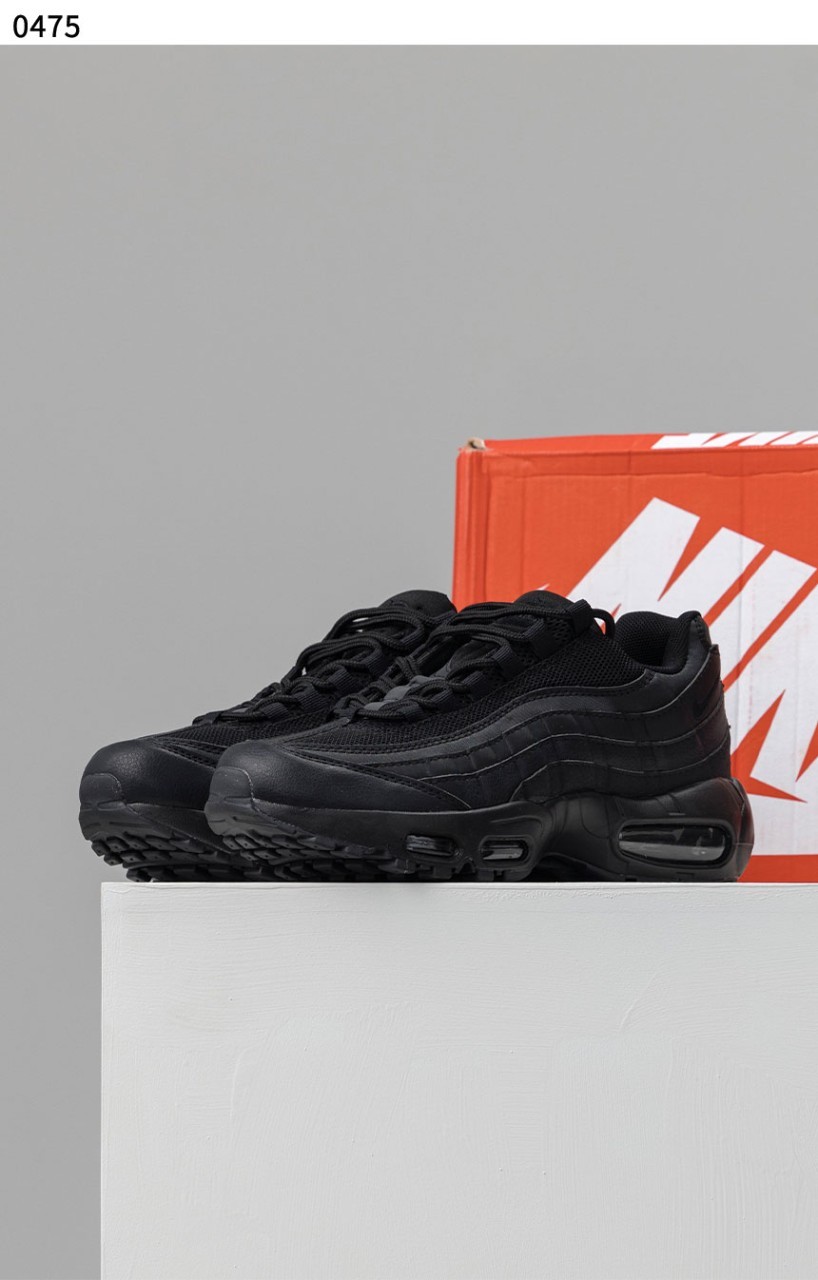 [Nike] 수입고급 Air Max 95 트리플 Essential 올블랙