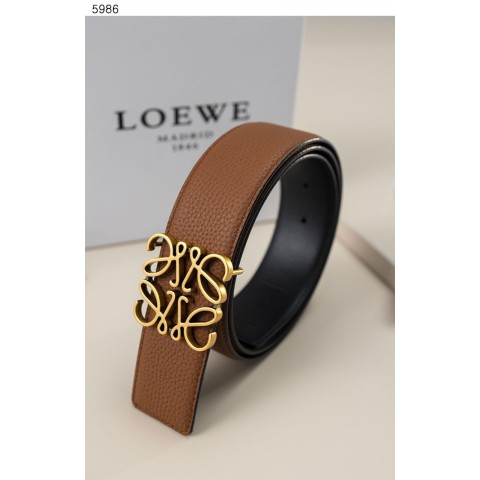 [LOEWE] 수입프리미엄급 아나그램 로고벨트 양면벨트