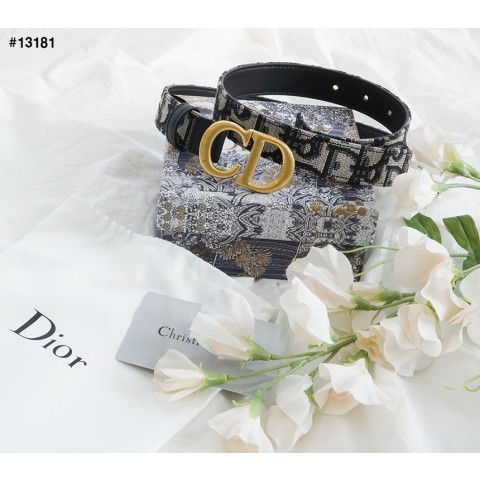 [DIOR] 크리스찬 디올 수입 오블리크 새들 벨트