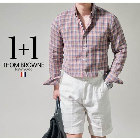 THOM BROWNE 기본형 Linen (white)