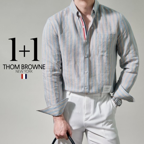 THOM BROWNE 기본형 Linen (white)