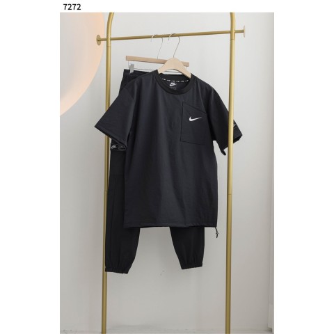 [NIKE] 나이키 로고 반팔 티셔츠 & 조거팬츠 세트