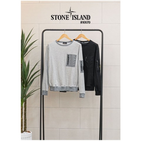 [STONE ISLAND] 스톤아일랜드 봄신상 남성 포켓지퍼 맨투맨