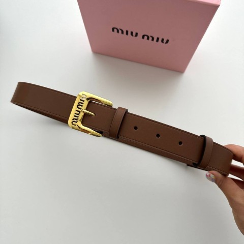 Miu Miu 미우미우 나파 레더 벨트