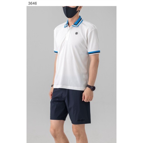 [GFORE] 수입고급 Three Tone Stripe 카라티