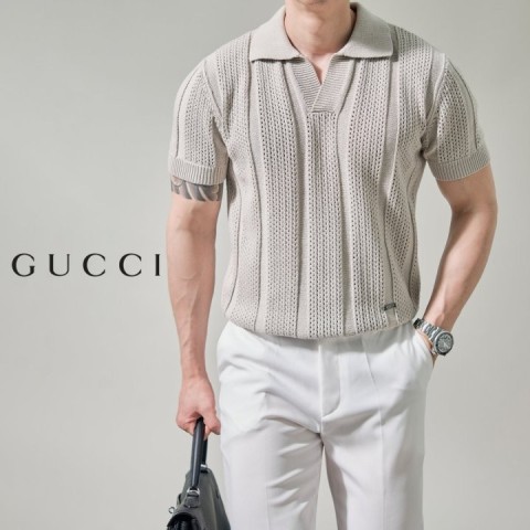 GUCCI 매장판 린넨 니트반팔