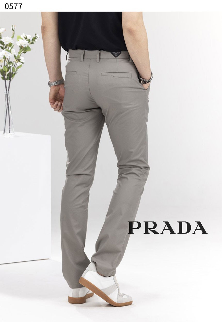 [PRADA] 수입프리미엄급 엠블럼 슬렉스 팬츠