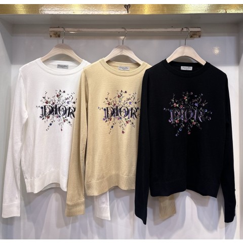 [ DIOR FLOWER KNIT ]