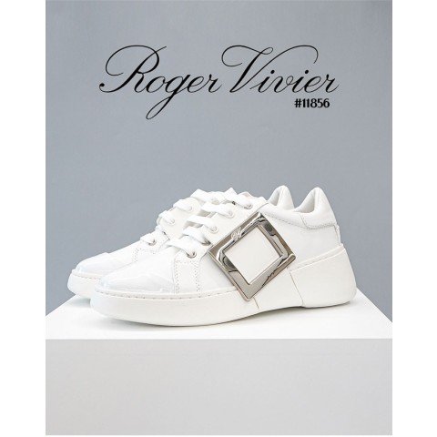 [ROGER VIVIER] 로저비비에 비브 스케이트 메탈 버클 스니커즈