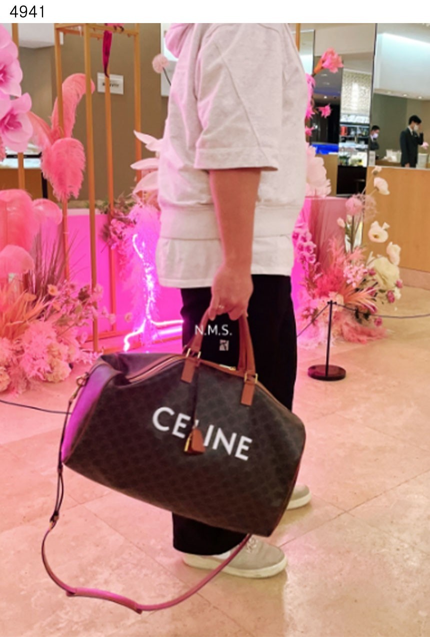 [CELINE] 수입프리미엄급 셀린느 프린트 라지 보야지백