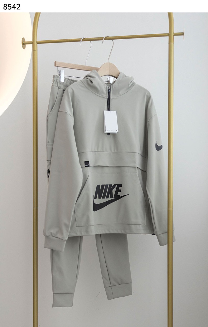 [NIKE] 나이키 아노락 후드 자켓 & 조거팬츠 기모 세트